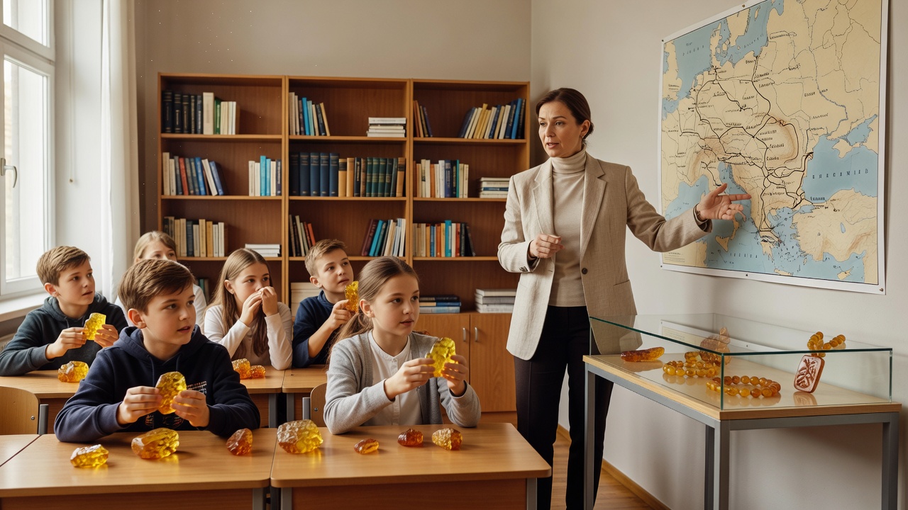 Polish Schools Integrate Amber Trade History Modules